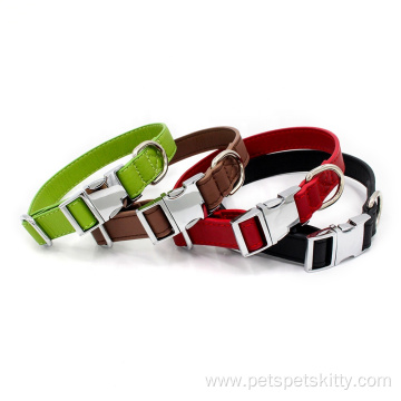 Selling adjustable comfortable fashion microfiber dog collar